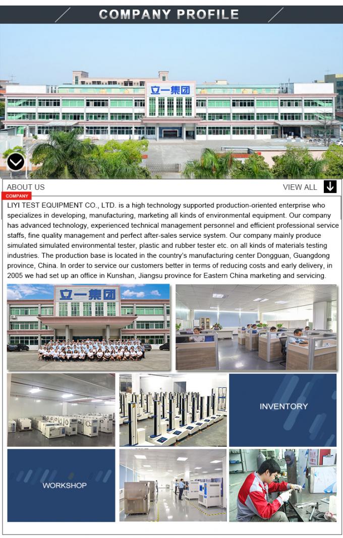 Przyspieszona odporność na działanie światła Przeciwzadaniowy tester przyrządu do starzenia 3