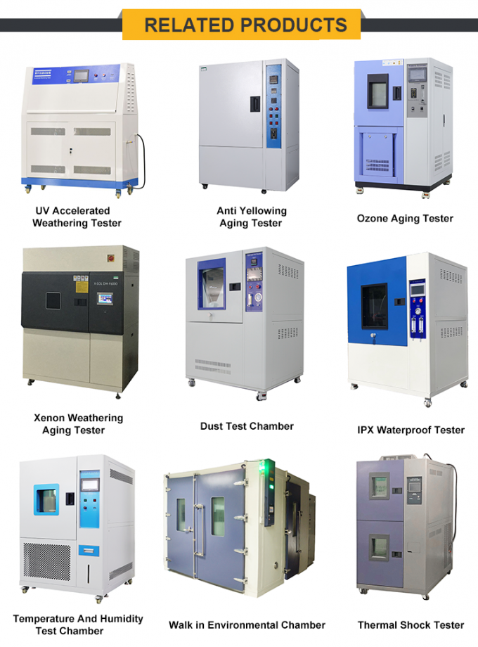 Produkty Trwałość Urządzenia do przyspieszonego starzenia w warunkach UV Urządzenia z lampami ultrafioletowymi 5