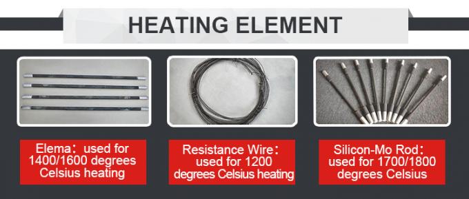 Liyi 1200c Muffle Małe obr&oacute;bki cieplnej Piekarnik elektryczny Kolor niebieski lub czarny 0