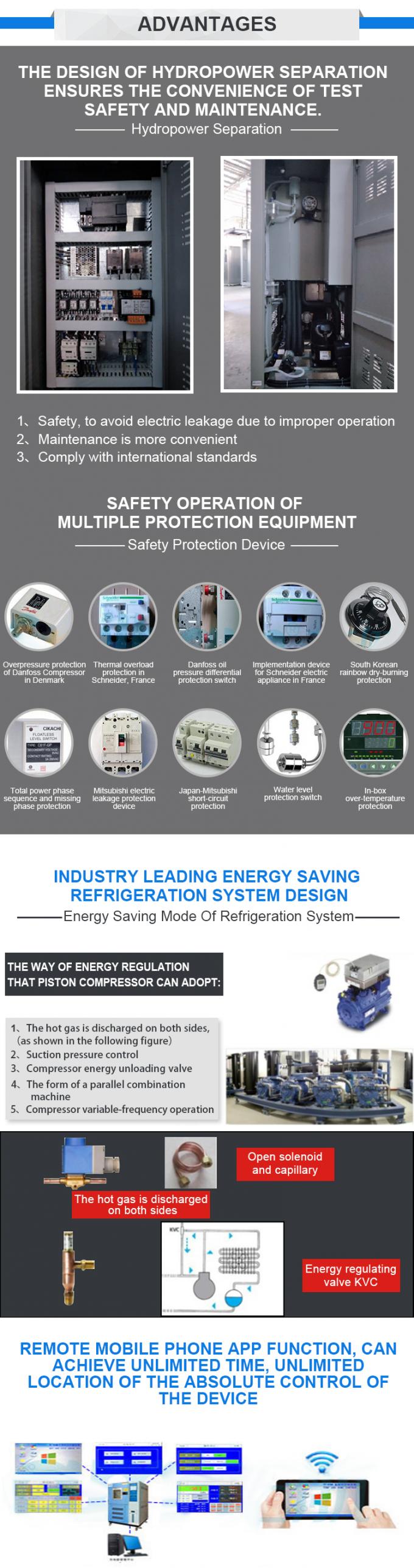 LIYI Programowalna maszyna do testowania cykli termicznych w wysokich temperaturach i niskich temperaturach 1