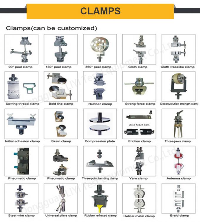 Elektroniczna uniwersalna maszyna do badania rozciągania z ekstensometrem 2