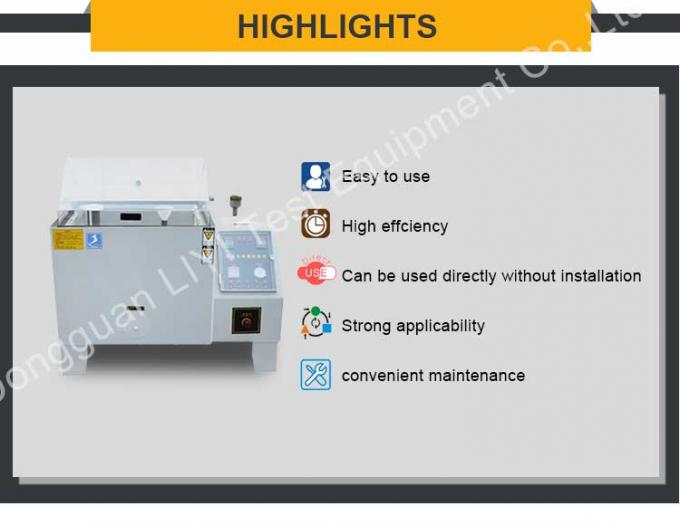 Laboratoryjna cykliczna korozja symulująca tester mgły solnej Komora solna 2