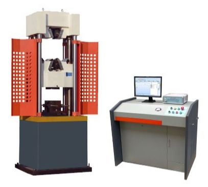 Hydrauliczne urządzenie do uniwersalnego badania wytrzymałości na rozciąganie 100kN-1000kN