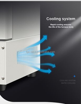 Liyi 1200 stopni Precision Laboratory Heating Equipment ogrzewa do 1000C Wysokiej temperatury ceramiczny piecowiec muffle, 1000 stopni pieca