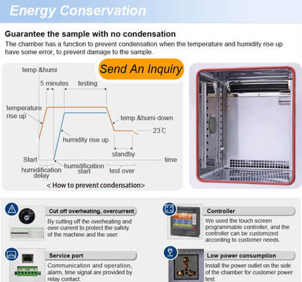 LIYI Benchtop Wysoki Niski Cykl Temperatura Szybki Rater Klimatyczna Komora Mini Z Kontrolem wilgotności